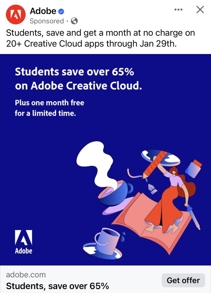 Meta advertising: what you need to know 12 Adobe Event Ad